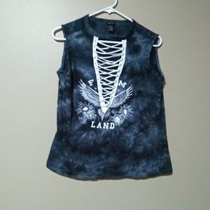 Tie Dye cutoff top